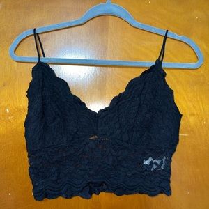 Lace crop top